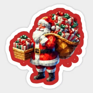 Christmas  Santa gift Sticker